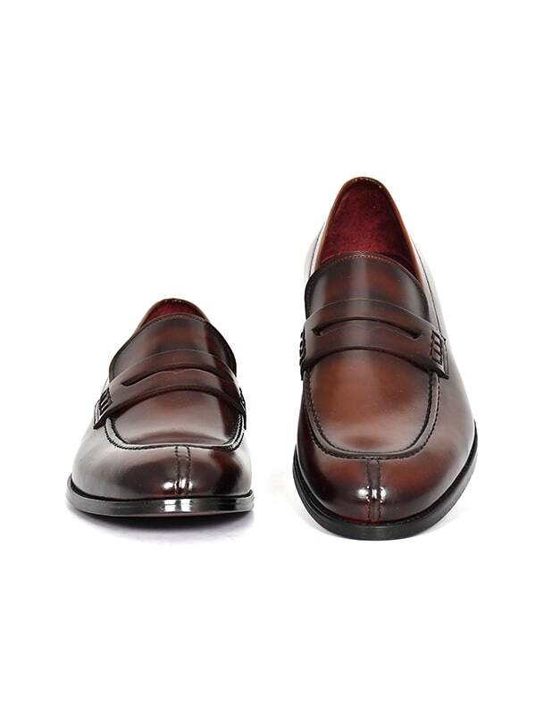 Hakiki Açma Deri Kösele Taban Loafer Model Erkek Ayakkabı - Tuna K1625 - 3