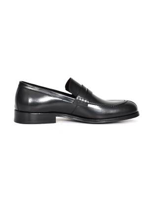 Hakiki Açma Deri Kösele Taban Loafer Model Erkek Ayakkabı - Tuna K1625 - 6