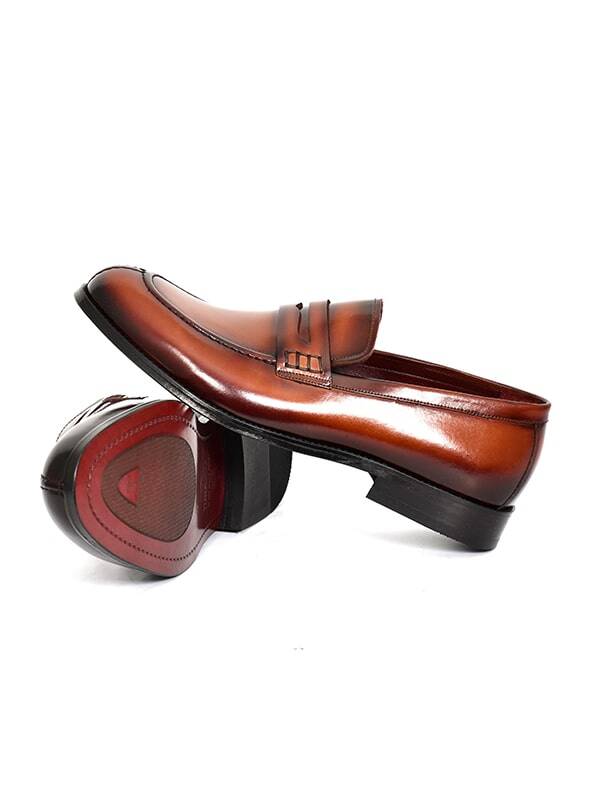 Hakiki Açma Deri Kösele Taban Loafer Model Erkek Ayakkabı - Tuna K1625 - 13