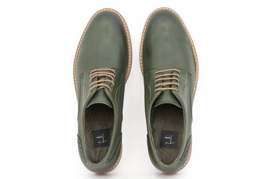 Hakiki Antik Deri TPU Taban Casual Erkek Ayakkabı - Tuna 2650 - 11
