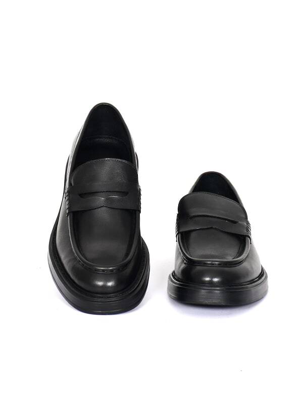 Hakiki Antik Deri EVA Taban Loafer Model Erkek Ayakkabı - 10