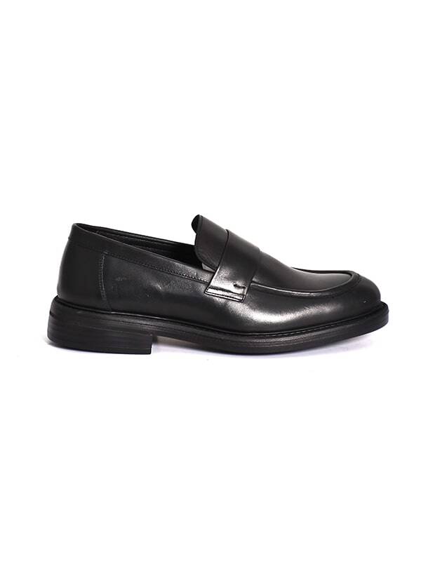 Hakiki Antik Deri EVA Taban Loafer Model Erkek Ayakkabı - Tuna 4243 - 1