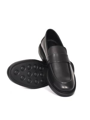 Hakiki Antik Deri EVA Taban Loafer Model Erkek Ayakkabı - Tuna 4243 - 4