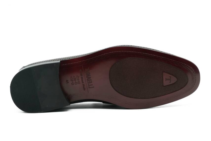 Hakiki Antik Deri Kösele Taban Toka Detaylı Mokasen Erkek Ayakkabı - Tuna K160 - 10