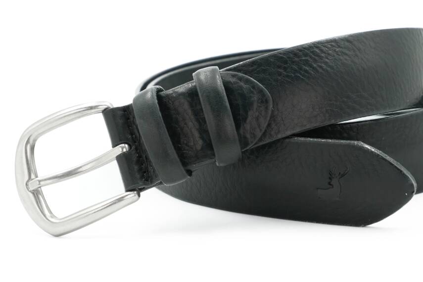 Hakiki Deri 3,3 cm Klasik Erkek Kemeri - Tuna KMR104 - 4