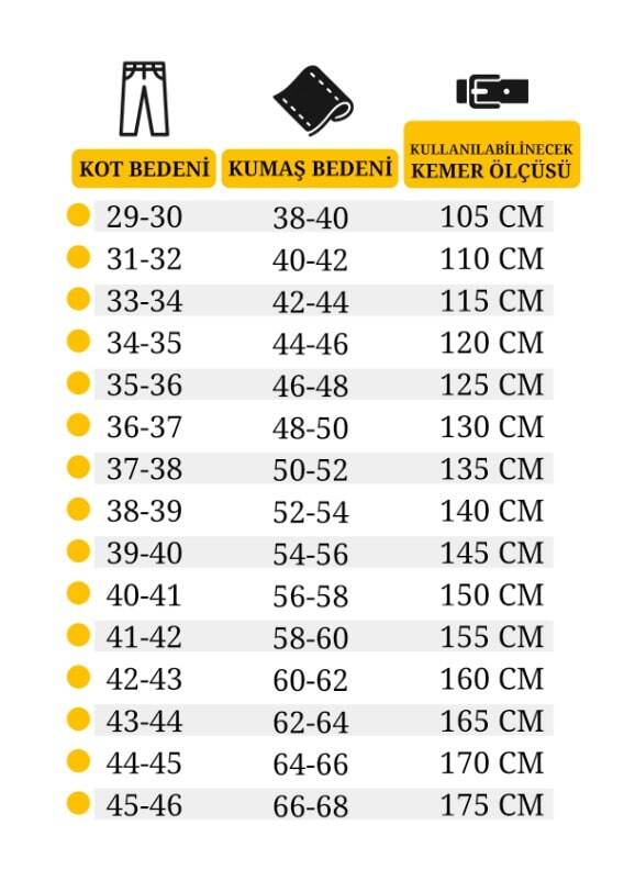  Hakiki Deri 3,50 cm Pimli Toka Klasik Erkek Kemer - Tuna Kmr101 - 7