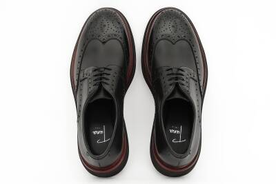 Hakiki Antik Deri Oxford Model Erkek Ayakkabı - Tuna 3523 - 5