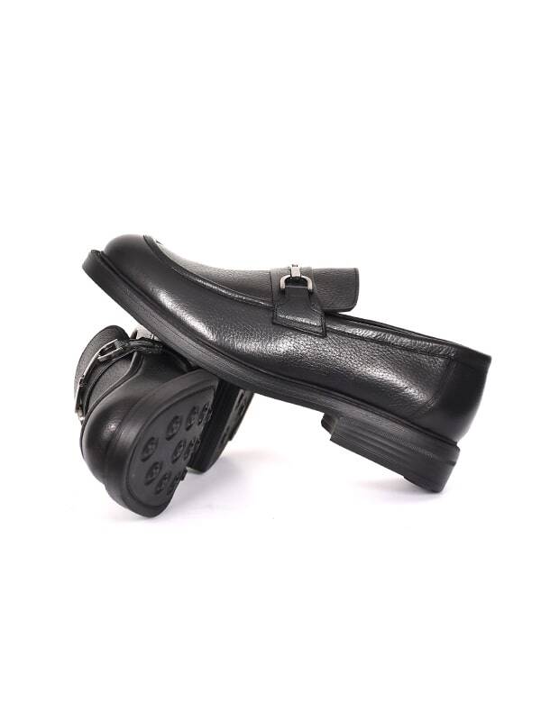 Hakiki Floter Deri EVA Taban Loafer Model Erkek Ayakkabı - Tuna 4163 - 4