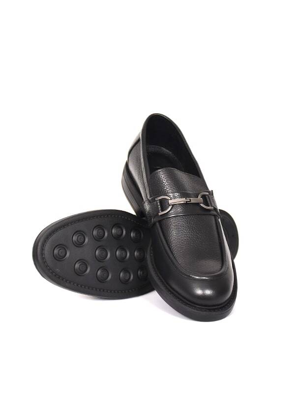 Hakiki Floter Deri EVA Taban Loafer Model Erkek Ayakkabı - Tuna 4163 - 5