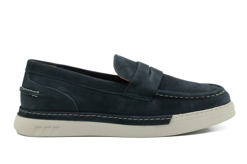 Hakiki Nubuk Deri EVA Taban Loafer Erkek Ayakkabı - Tuna 253252 - 7