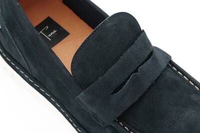 Hakiki Nubuk Deri EVA Taban Loafer Erkek Ayakkabı - Tuna 253252 - 11
