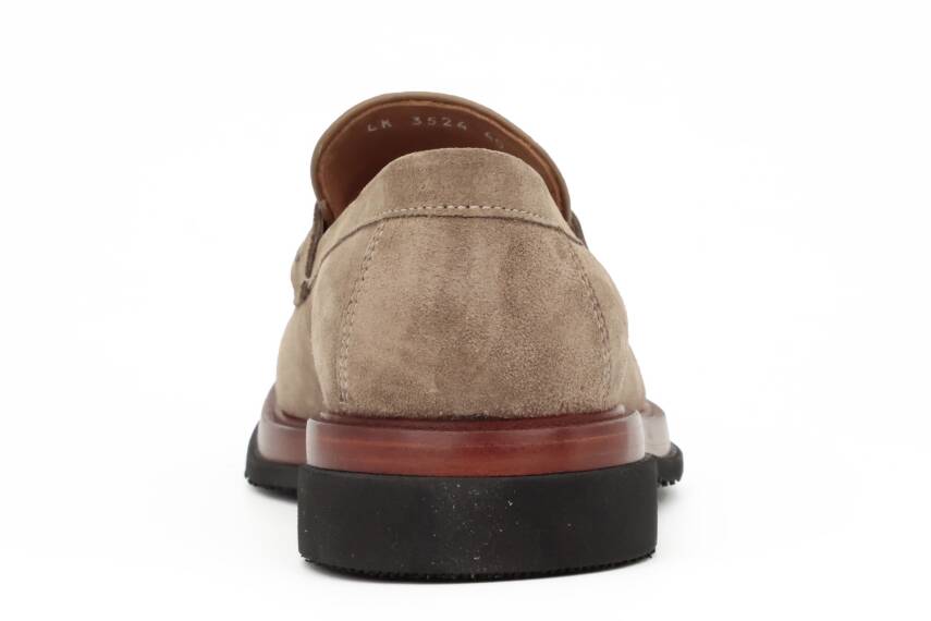 Hakiki Süet Deri EVA Taban Loafer Model Erkek Ayakkabı - 2