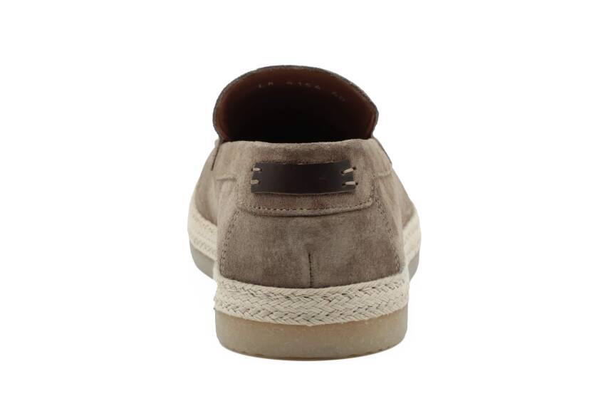 Hakiki Süet Deri Kauçuk Taban Loafer Model Erkek Ayakkabı - Tuna 4154 - 3