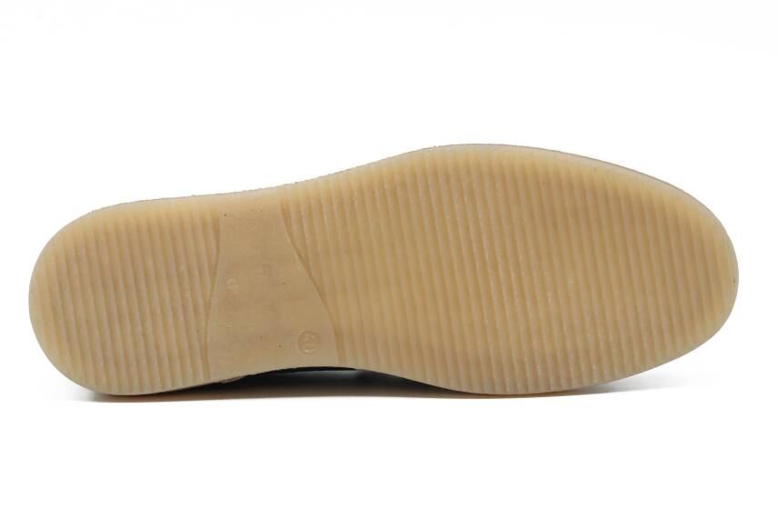 Hakiki Süet Deri Kauçuk Taban Loafer Model Erkek Ayakkabı - Tuna 4154 - 11
