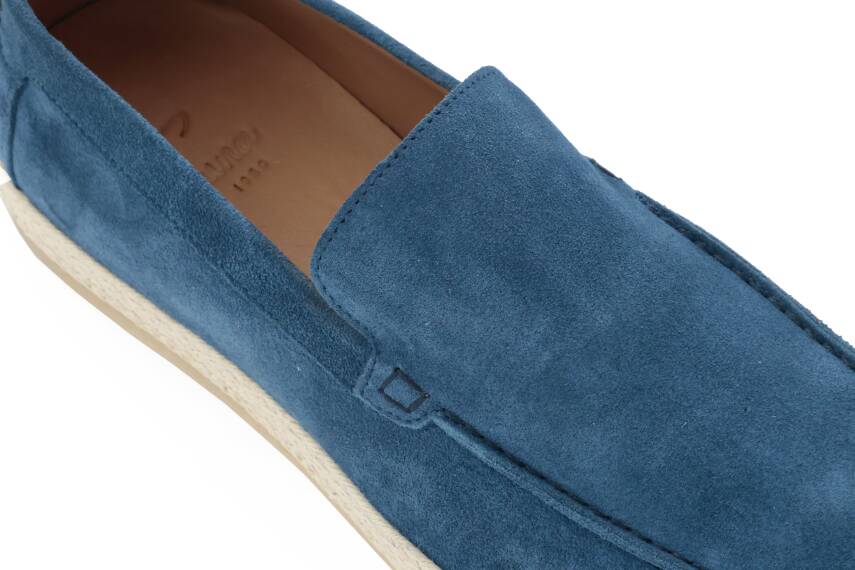Hakiki Süet Deri Kauçuk Taban Loafer Model Erkek Ayakkabı - Tuna 4154 - 12