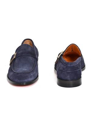 Hakiki Süet Deri Kösele Loafer Model Erkek Ayakkabı - Tuna K1235 - 5