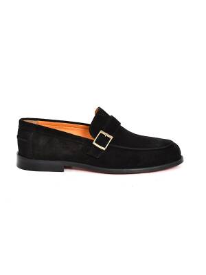 Hakiki Süet Deri Kösele Loafer Model Erkek Ayakkabı - Tuna K1235 - 6