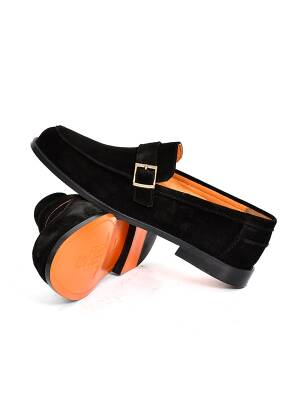 Hakiki Süet Deri Kösele Loafer Model Erkek Ayakkabı - Tuna K1235 - 8