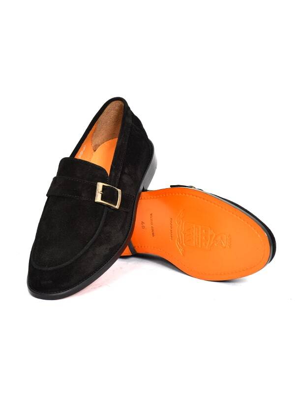 Hakiki Süet Deri Kösele Loafer Model Erkek Ayakkabı - Tuna K1235 - 9