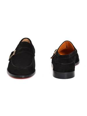 Hakiki Süet Deri Kösele Loafer Model Erkek Ayakkabı - Tuna K1235 - 10