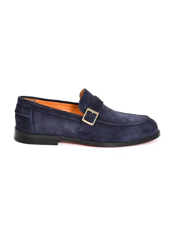 Hakiki Süet Deri Kösele Loafer Model Erkek Ayakkabı - 1
