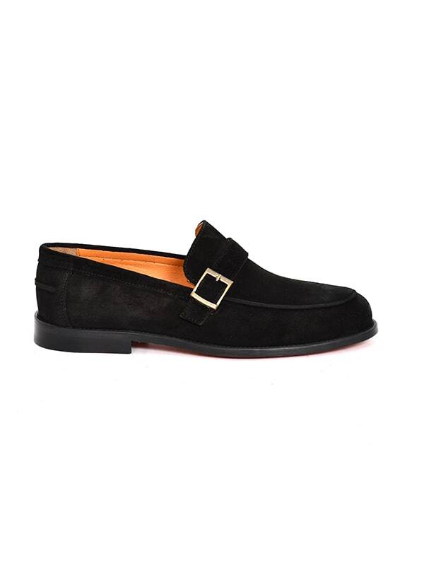 Hakiki Süet Deri Kösele Loafer Model Erkek Ayakkabı - 6