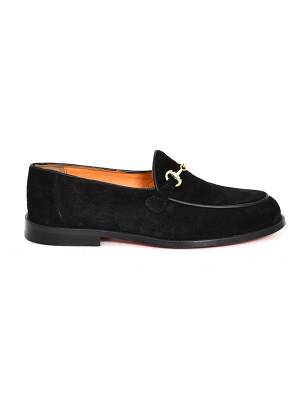 Hakiki Süet Deri Kösele Loafer Model Erkek Ayakkabı - Tuna K1240 - 1