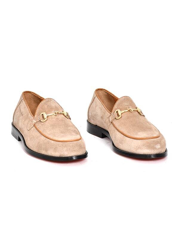 Hakiki Süet Deri Kösele Loafer Model Erkek Ayakkabı - Tuna K1240 - 7