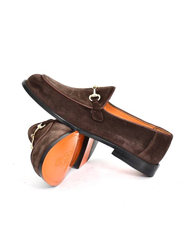 Hakiki Süet Deri Kösele Loafer Model Erkek Ayakkabı - Tuna K1240 - 13