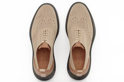 Triko Örme EVA/TPU Taban Oxford Model Erkek Ayakkabı - Tuna 3541 - 5