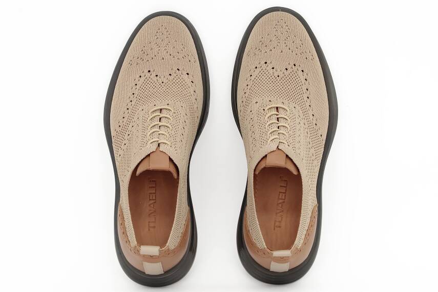 Triko Örme EVA/TPU Taban Oxford Model Erkek Ayakkabı - Tuna 3541 - 5