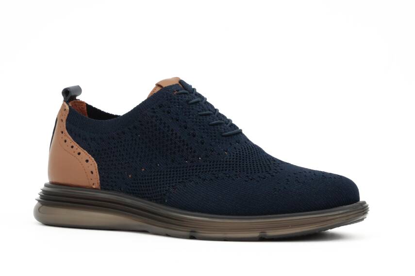 Triko Örme EVA/TPU Taban Oxford Model Erkek Ayakkabı - Tuna 3541 - 14