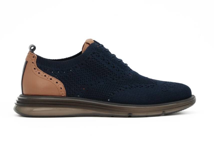 Triko Örme EVA/TPU Taban Oxford Model Erkek Ayakkabı - Tuna 3541 - 13