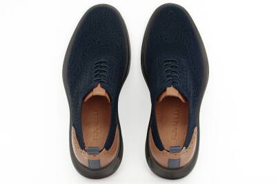 Triko Örme EVA/TPU Taban Oxford Model Erkek Ayakkabı - Tuna 3541 - 17